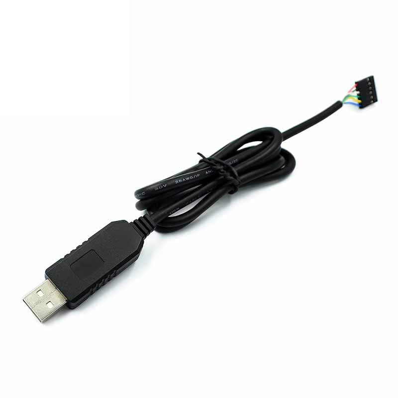 FT232 Ligne Flash USB vers TTL Ligne de téléchargement avec CTS RTS 6PIN