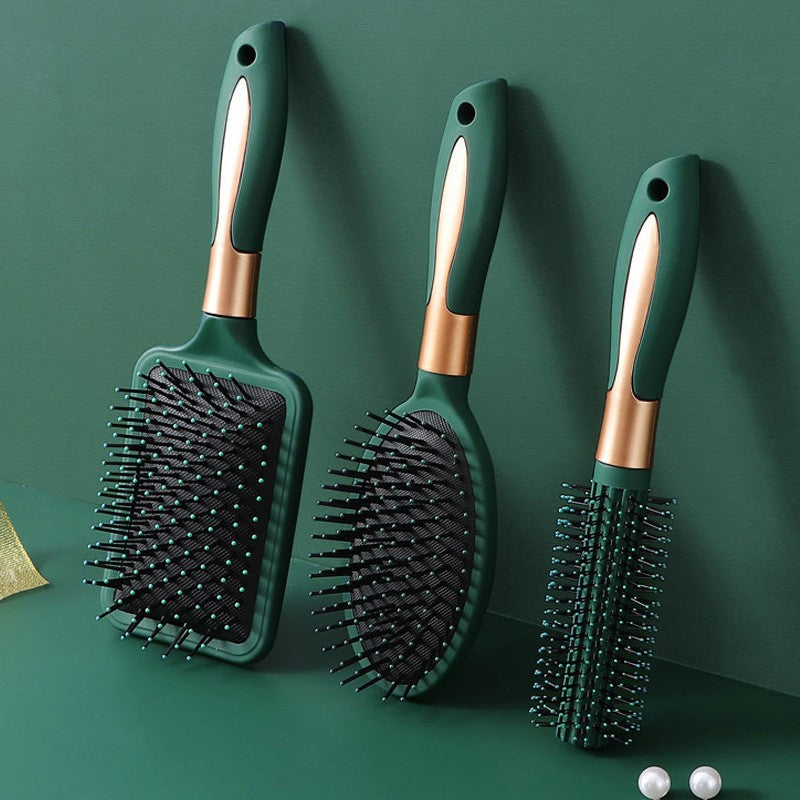 Ensemble de brosse à cheveux 4pcs pour les femmes Salon professionnel de coiffure Peigne massage brosse à cheveux