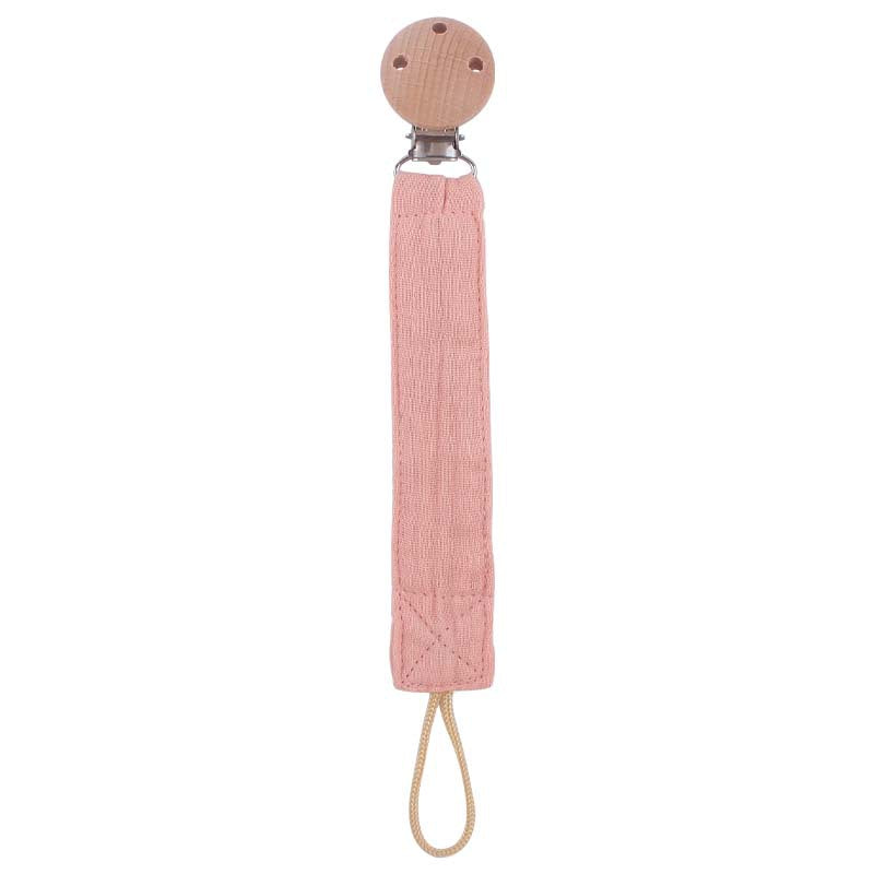 Produits Pacificateur de hêtre Clip pour apaiser le coton bébé Et le chanvre