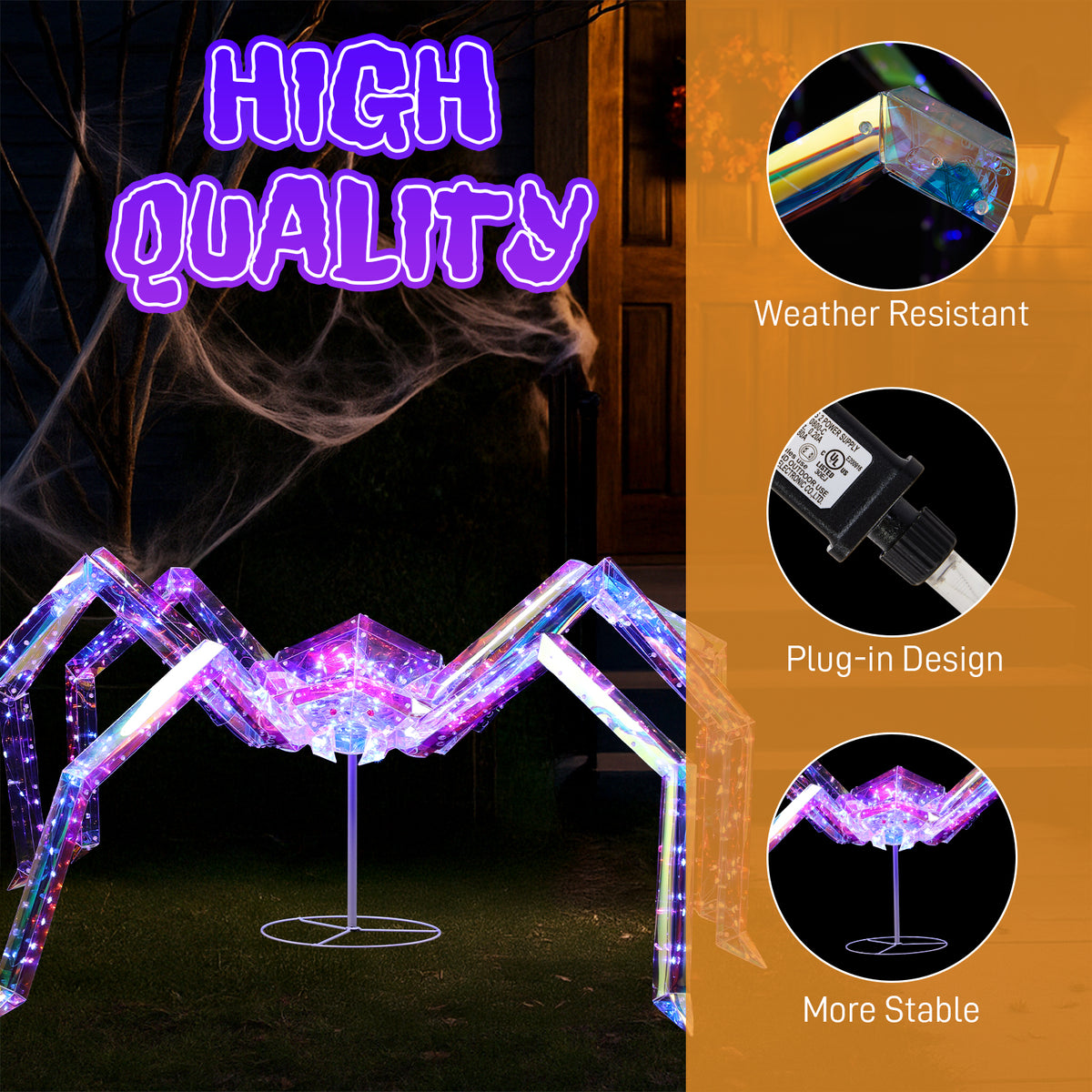 Remplacer 43966577 3FT Décorations d'Halloween