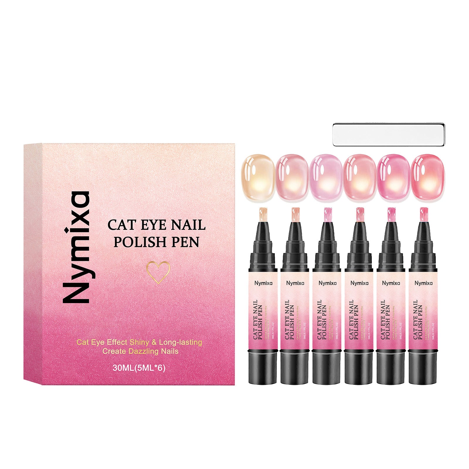 Set de stylos à ongles de gel polyvalents facile à appliquer