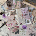 30 Pieces Journal Newspaper Decoration Scrapbook Material Paper