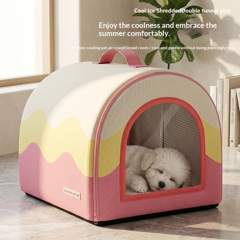 Lit de chien de refroidissement portable Toutes saisons Utilisation universelle