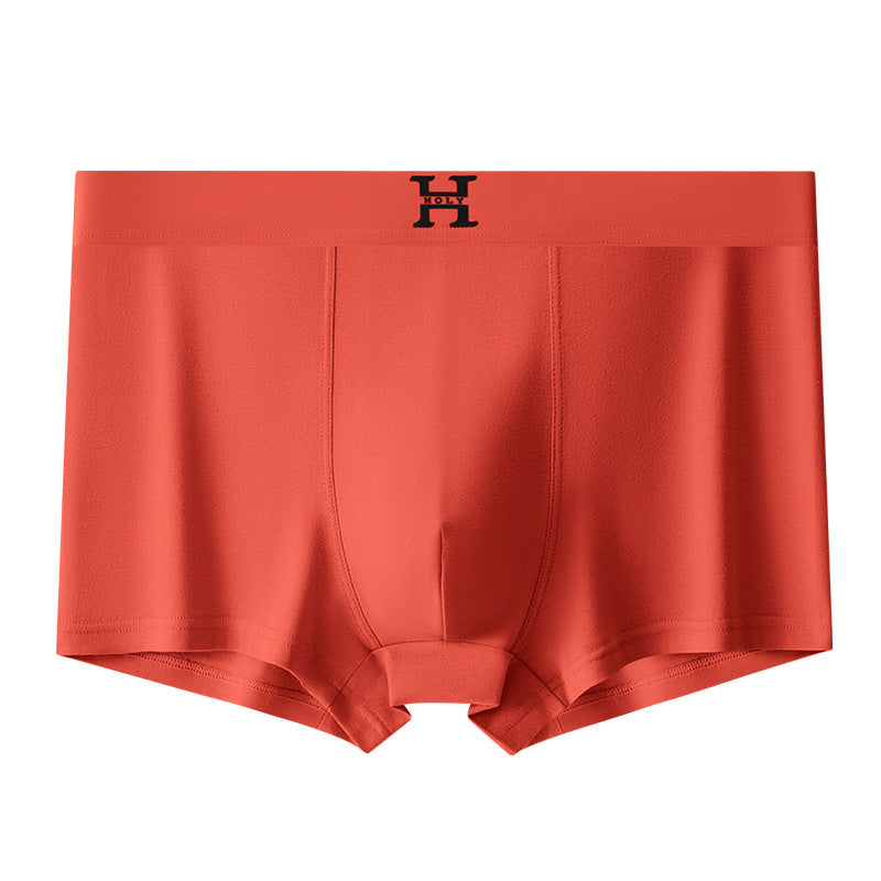 Sous-vêtements absorbants respirant couleur solide homme coton