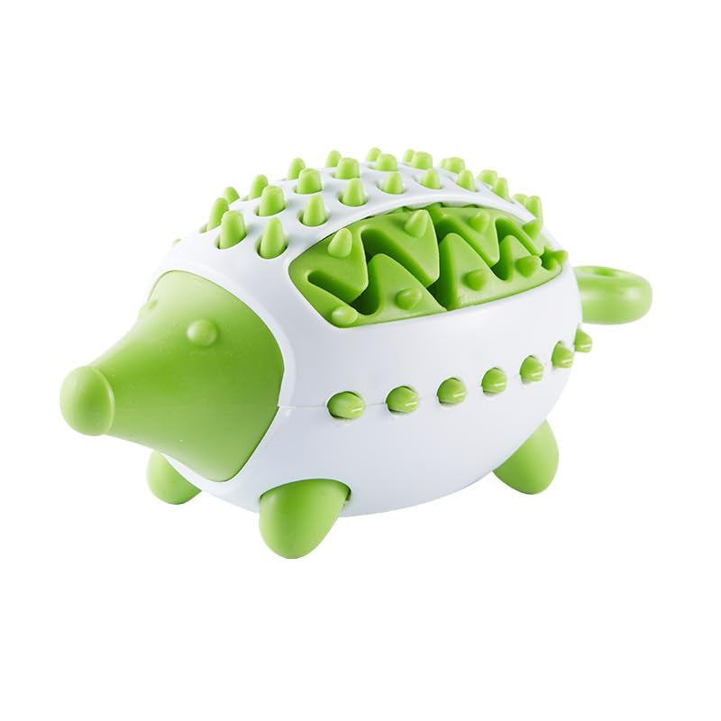 Dog Treat Interactive Chew Toy for Puppies Food-leaking Design Teeth Grinding Cleaning Eng