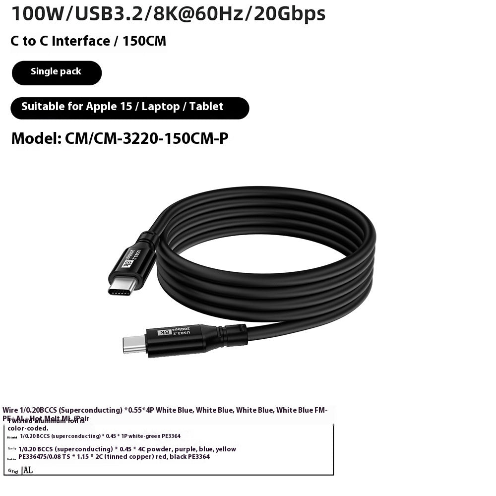 Applicable au câble HDMI série 15 CtoC