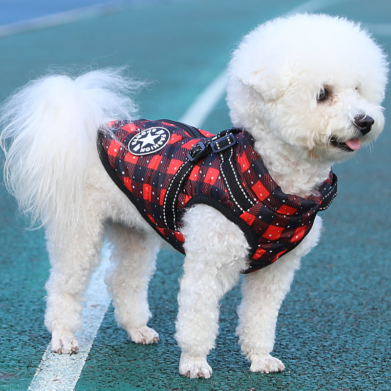 Chien chaud d'animal Enduit de coton avec laine épaisse
