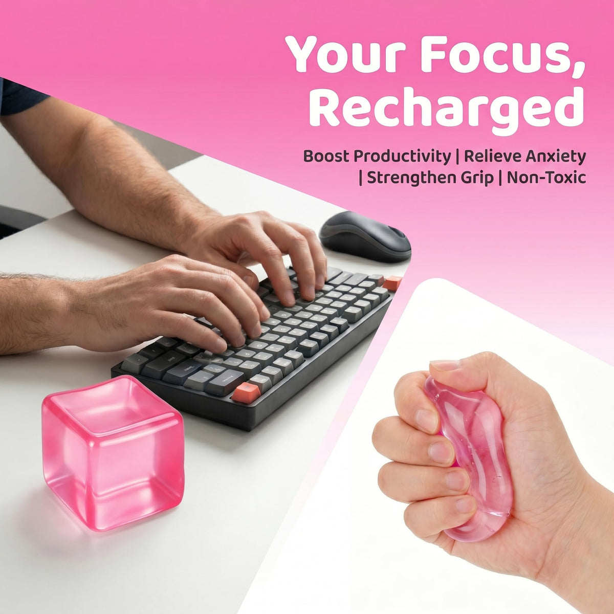Squishy Stress Cube