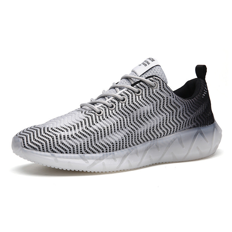 Chaussures de Running Trend Mesh Chaussures d'étudiant Hommes Sports Chaussures simples Jeunes Chaussures tendance entiers