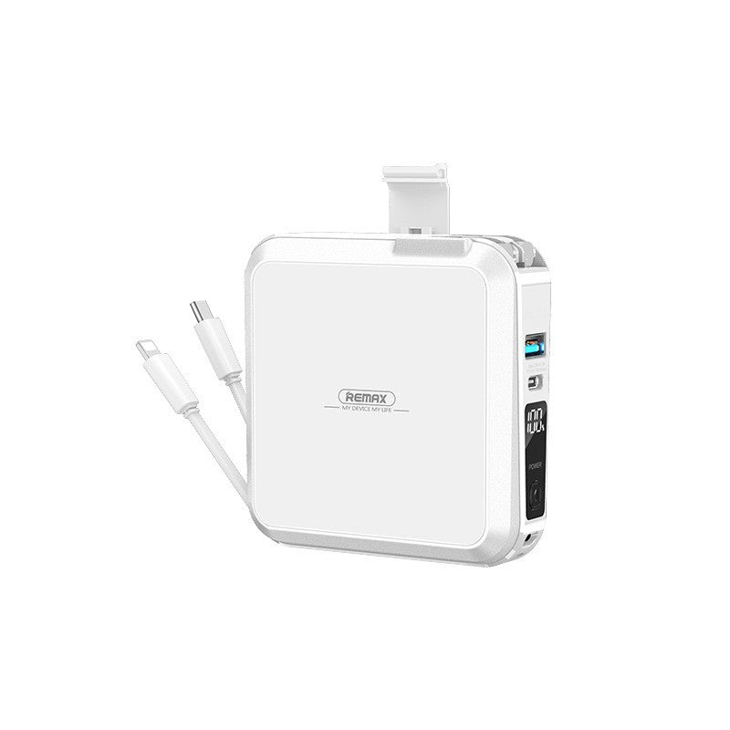 Kit de recharge rapide sans fil portable avec câble