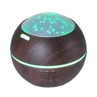 Mini Maison Diffuseur d'arôme de grain de bois Humidificateur