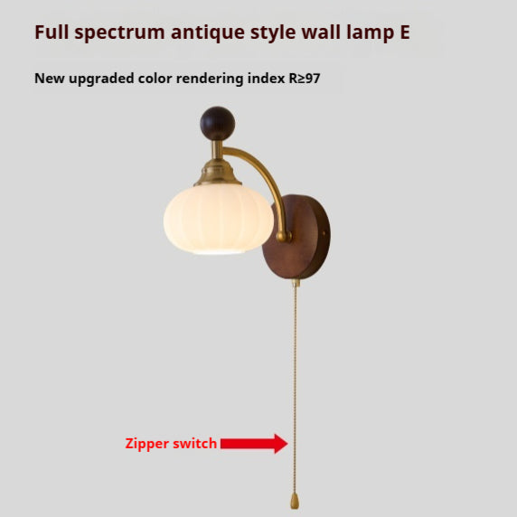 Lampe murale mi-ancienne côté de lit Zipper de haute qualité