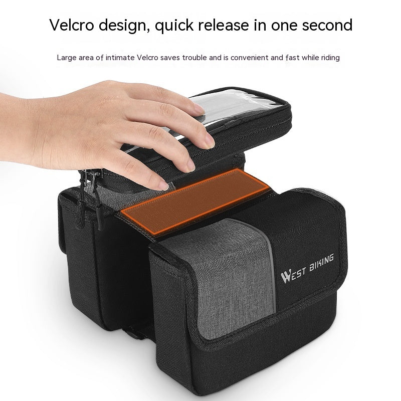 Bilateral Tube Touchscreen Bag