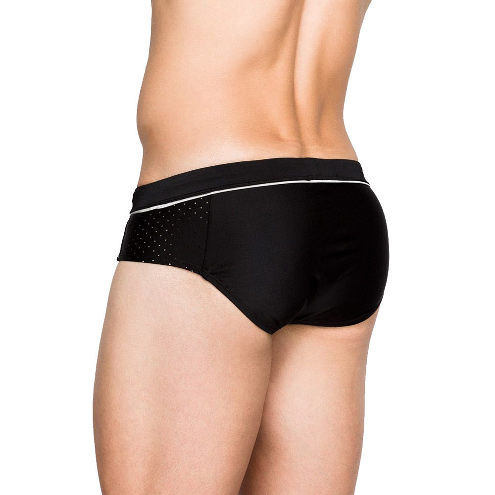 Slips de natation en mailles sexy pour hommes