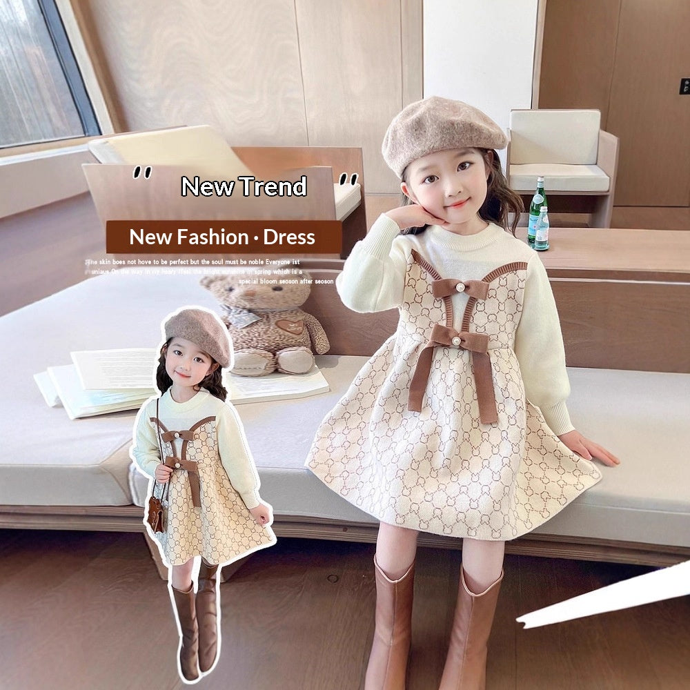 Robe standard élégante pour Sweet Little Girls