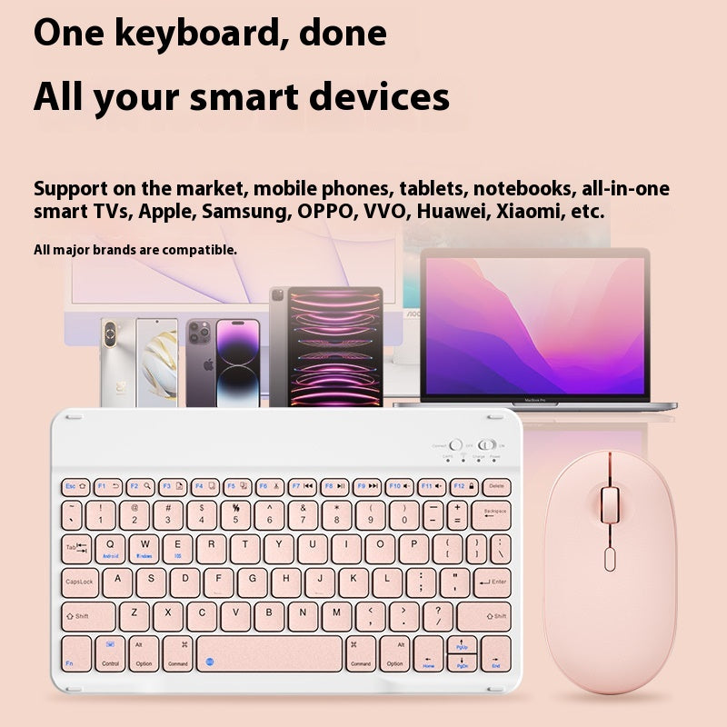 Filles Bureau Jeu Accueil Bluetooth Tablette PC clavier