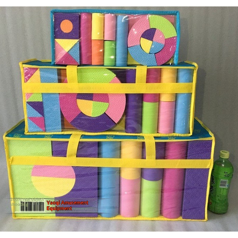 L'éponge des enfants Soft Building Blocs Jardin d'enfants Foam Building Blocs