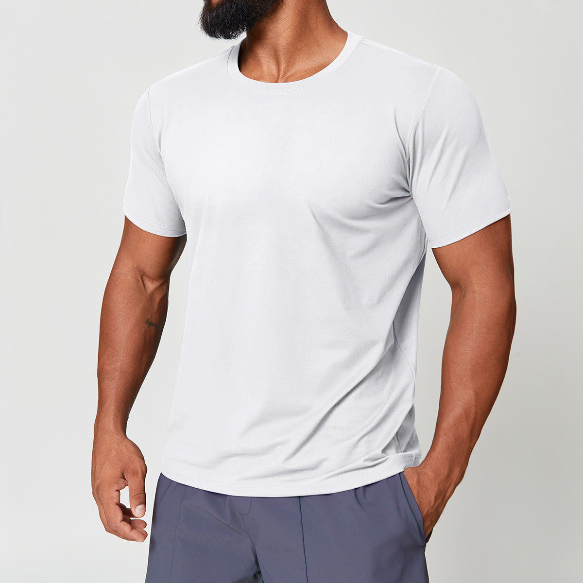 T-shirt homme col rond
