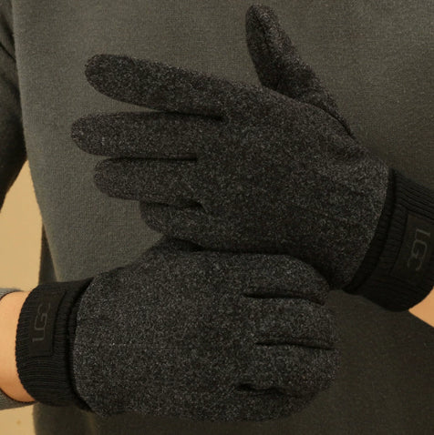 Gants thermiques d'hiver pour hommes en cachemire