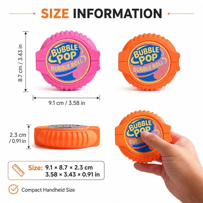 3D Imprimé Pocket Cliquez sur Fidget Toy