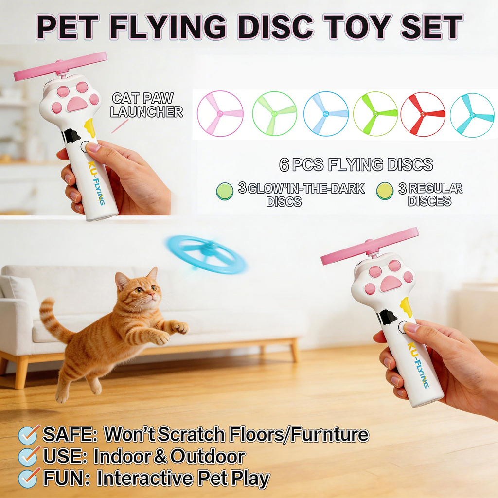 Cat Fetch Toy Launcher