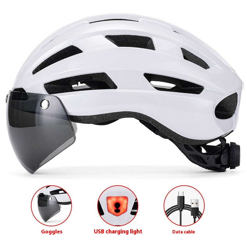 Gants d'aspiration magnétique Unisex Mountain Highway Couleur Changer le casque vélo