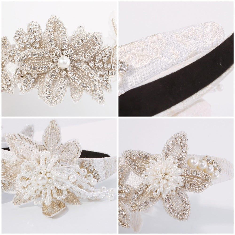 Accessoires Cheveux Tempérament Exagéré Vintage cristal