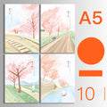 Carnet de notes Épaisseur Suture Kraft Papier Car Thread Copie en douceur