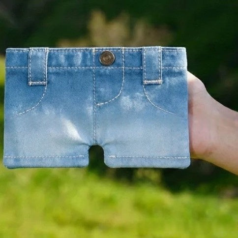 Veste denim pratique à transporter lorsque vous allez Outdenim portefeuille et porte-carte