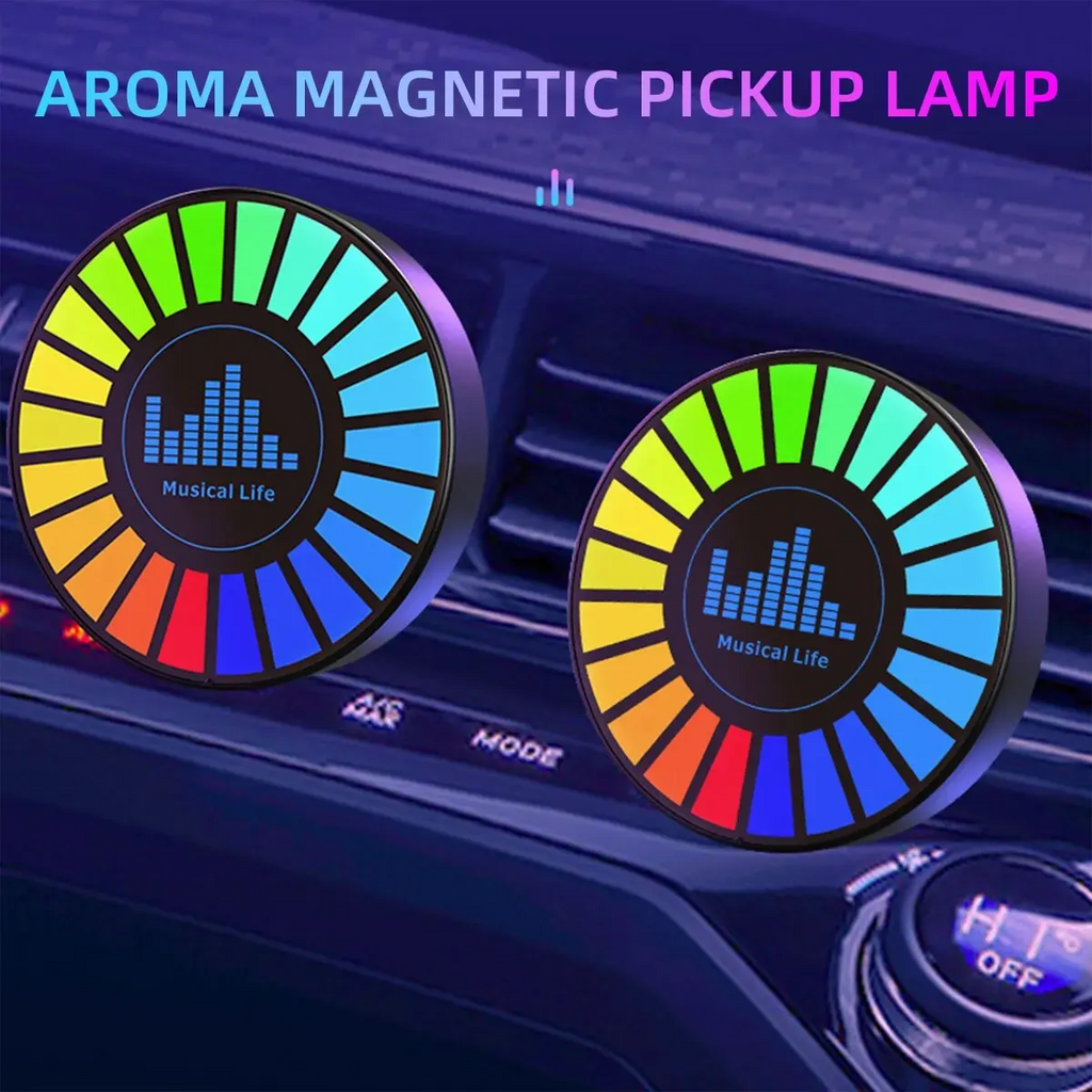 Led Music Sound Control Light Rhythm Lampe RGB Car Ambient Light Adjustabl Automotiv