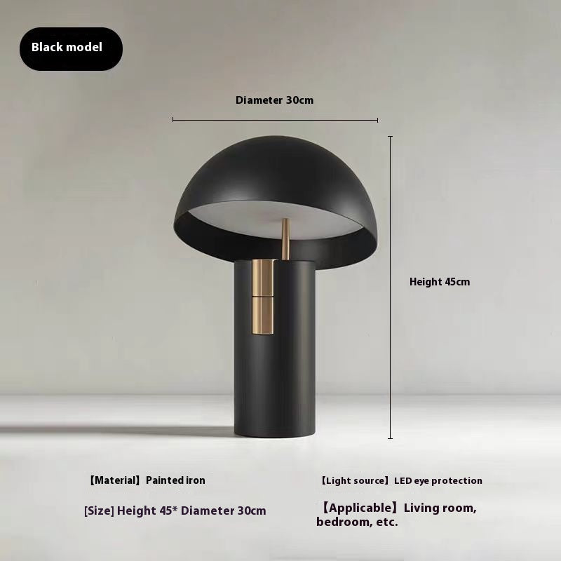 Nordic Simple Moderne Champignon Lampe de Table Personnalité Créative