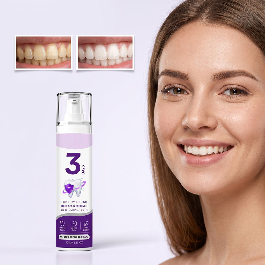 Dentifrice pourpre blanchissant 1 00g 1box