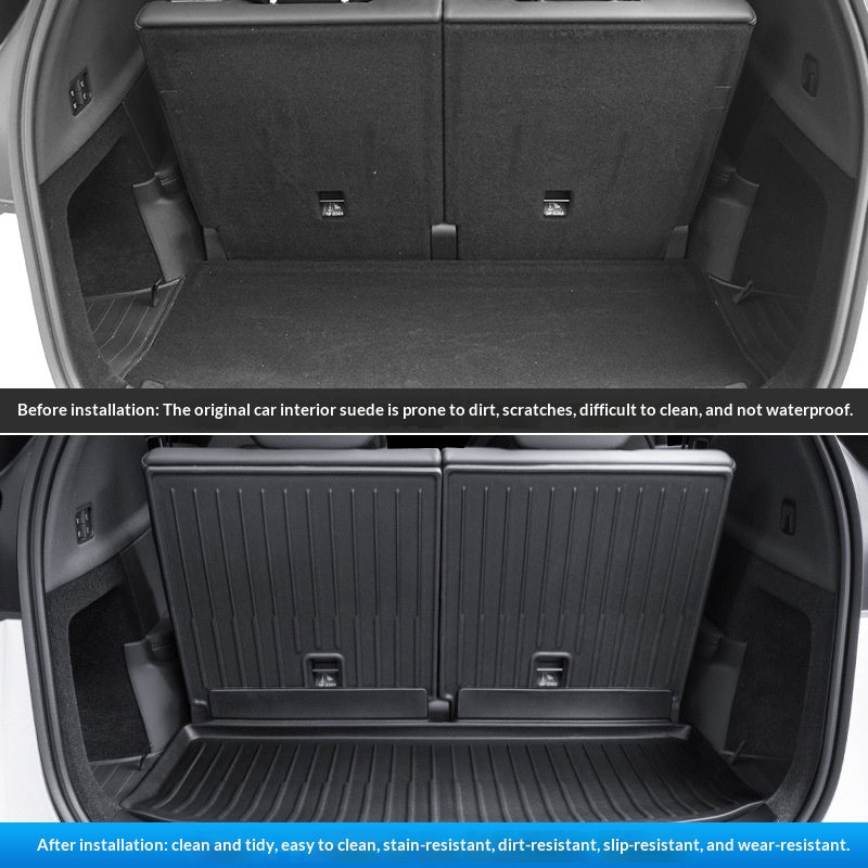 Tapis de coffre et dossier arrière Accessoires de protection pour YL