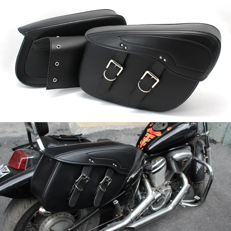 Moto Side Box Retro Wind PU
