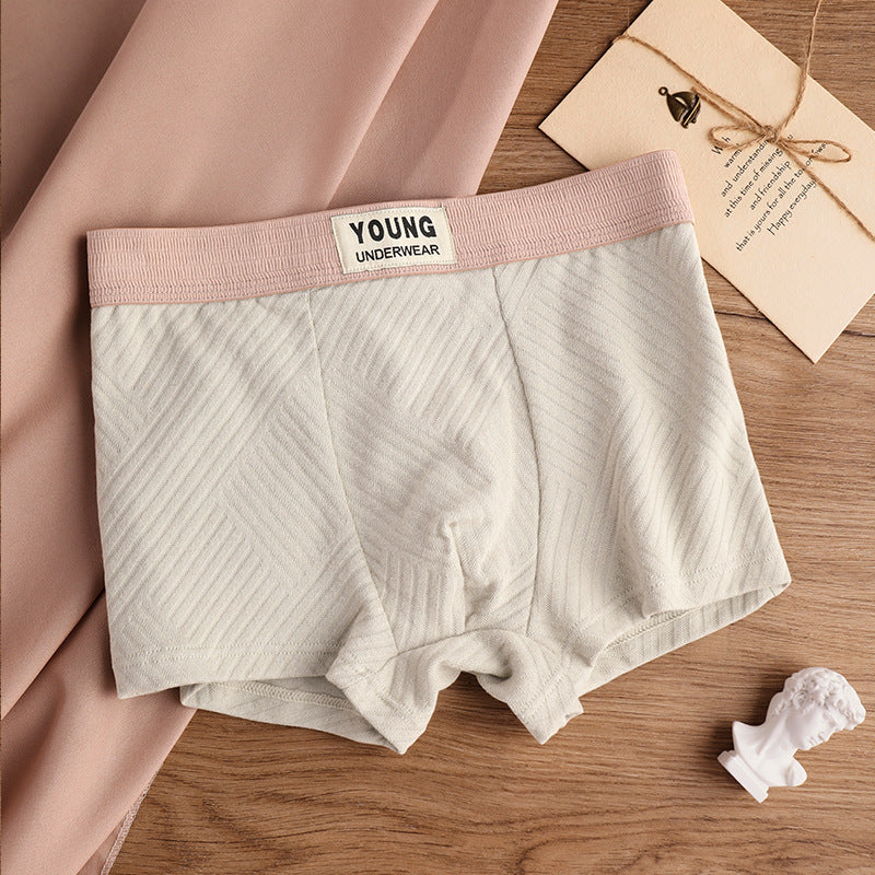 Slips de Texture pour hommes en coton