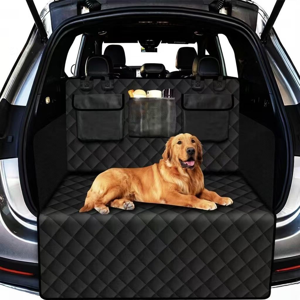 Grand tapis d'animal imperméable et résistant aux taches pour les coffres de voiture