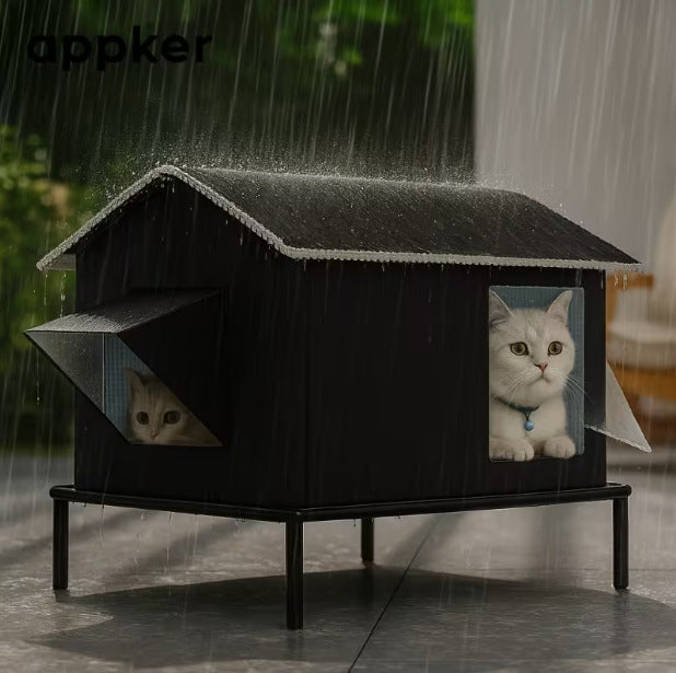 Four-saison Cold-resistant Outdoor Enclos Cat House