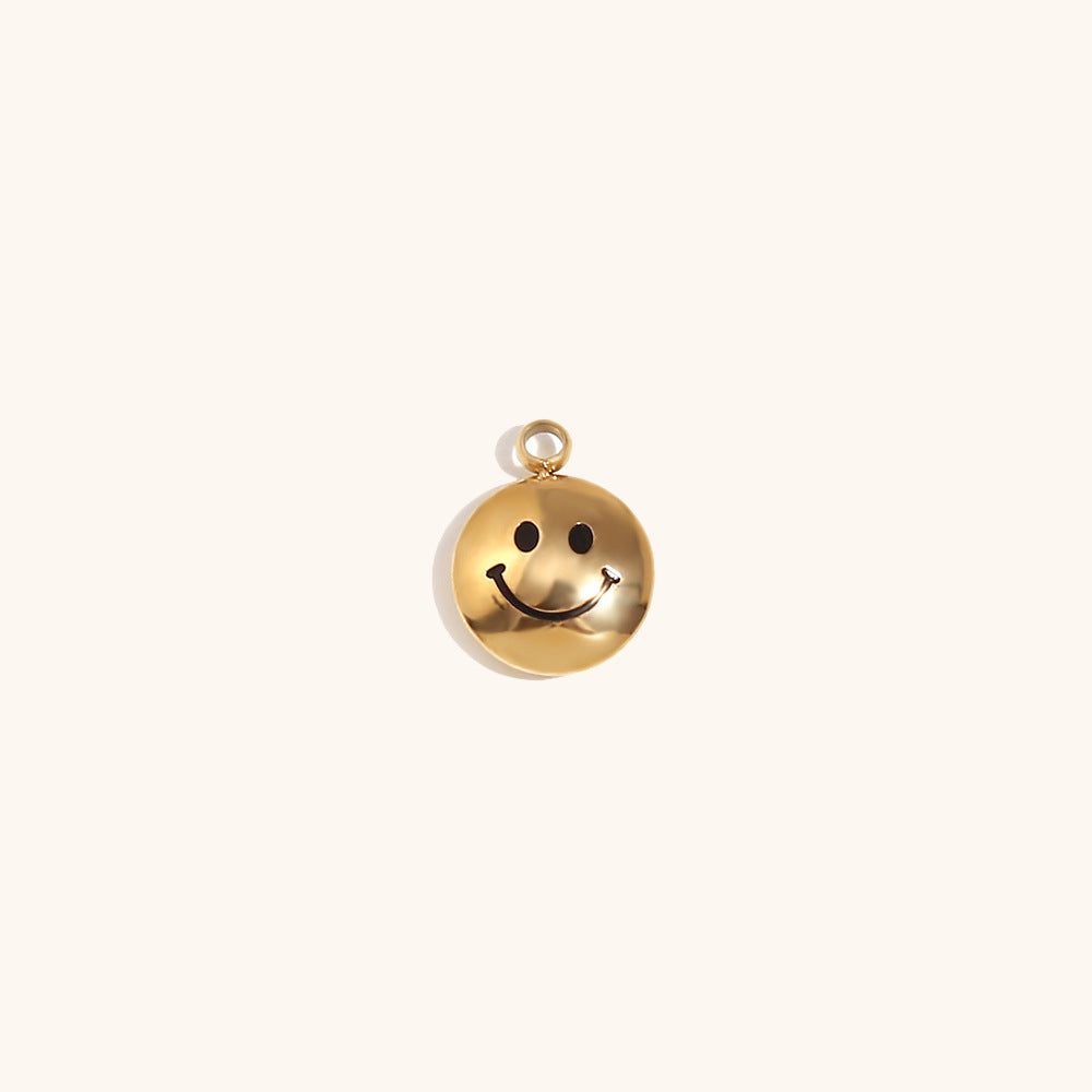 Accessoire de bijoux créatif Pendentif en acier inoxydable avec plaqué or 14K