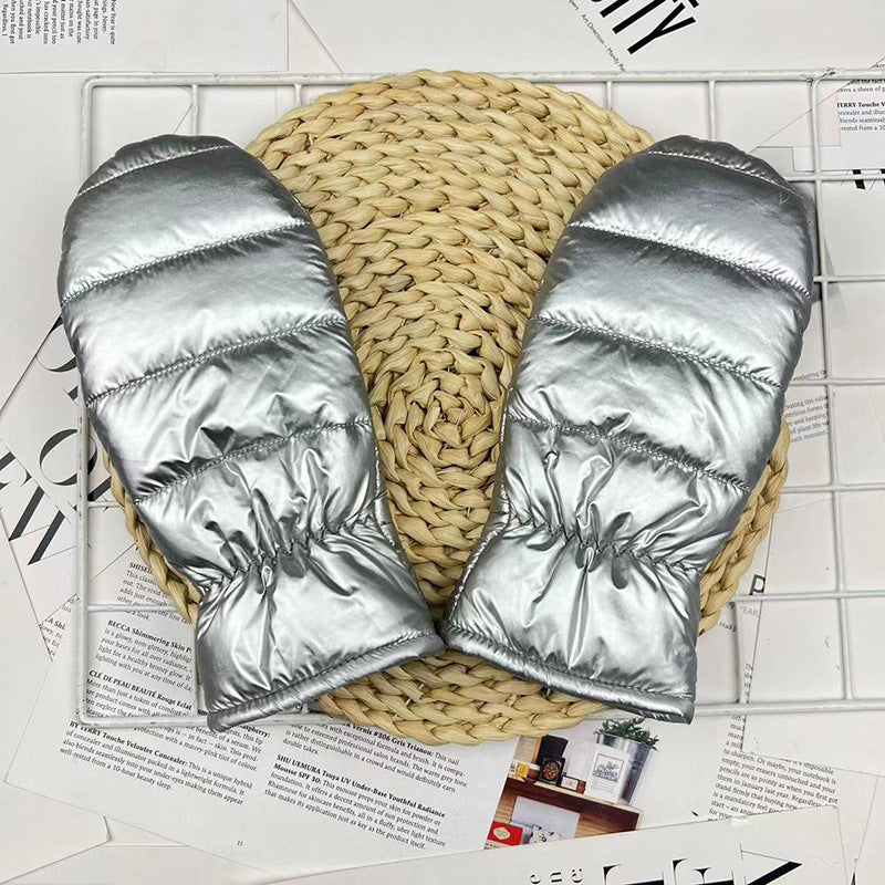 Gants thermiques épais pour femmes et coton