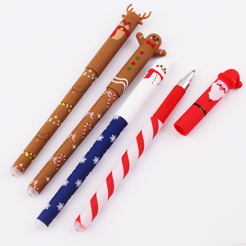 Fashion Personality Erasable Pen costume Gel Brush 4 Couleur costume Noël
