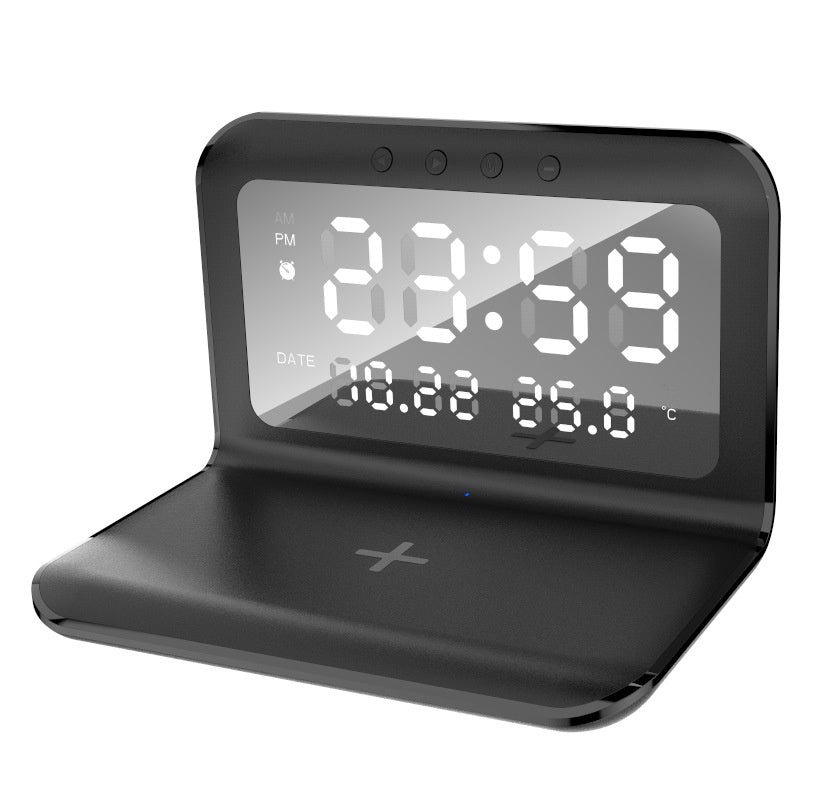 Chargeur sans fil d'horloge amovible portable 15W