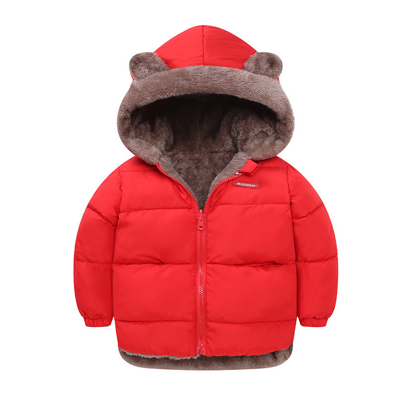 Veste d'hiver rembourrée en coton pour garçon