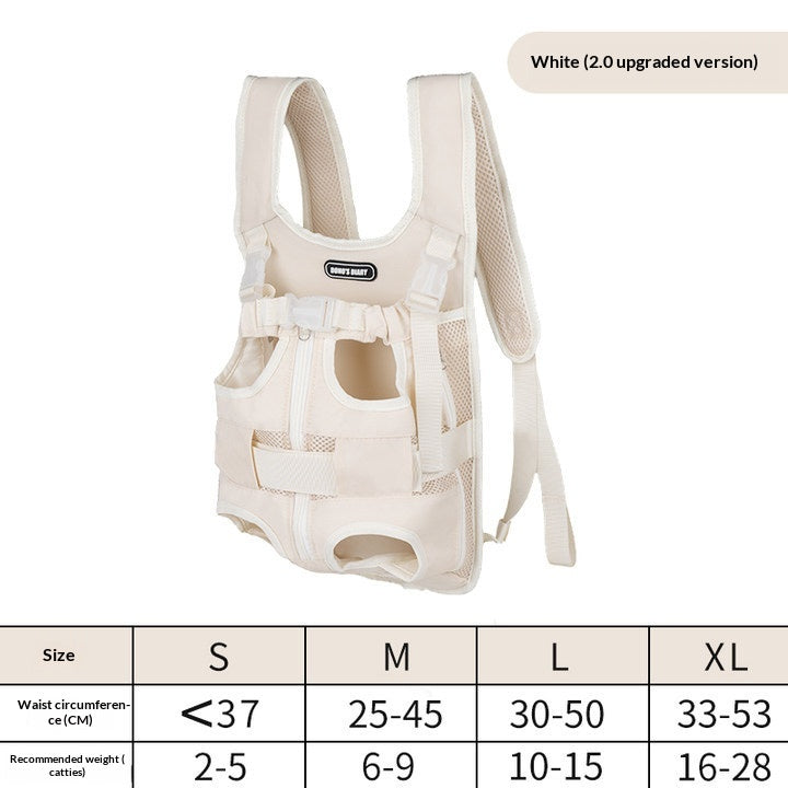Sac à dos de transport moyen à petit pour animaux de compagnie pour les sorties