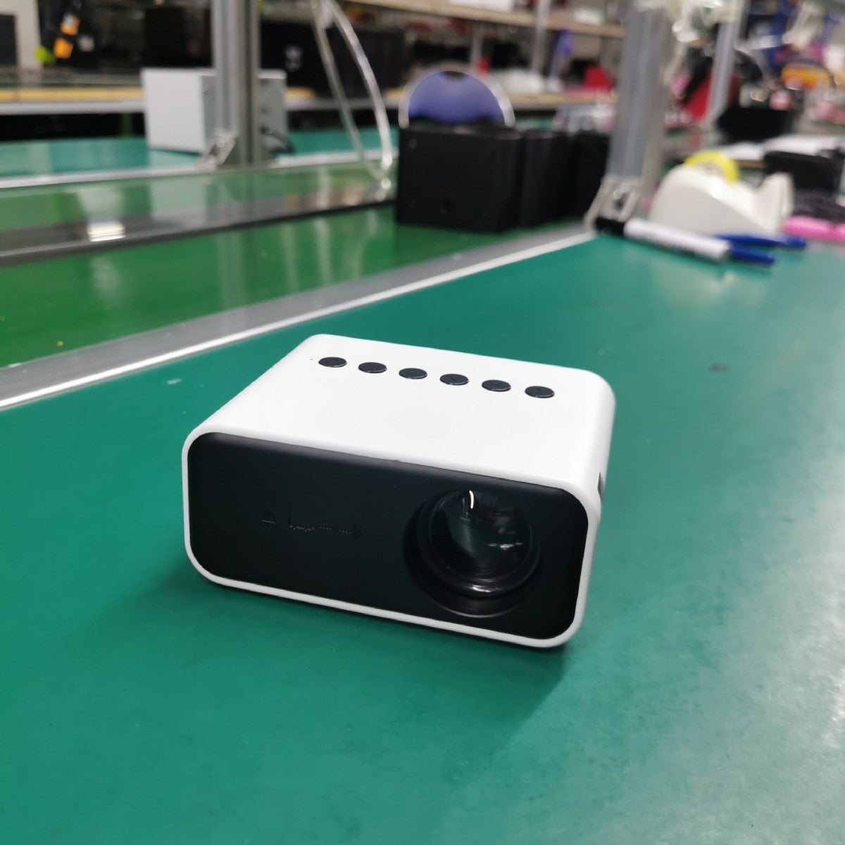 Mini projecteur LED - Édition blanche