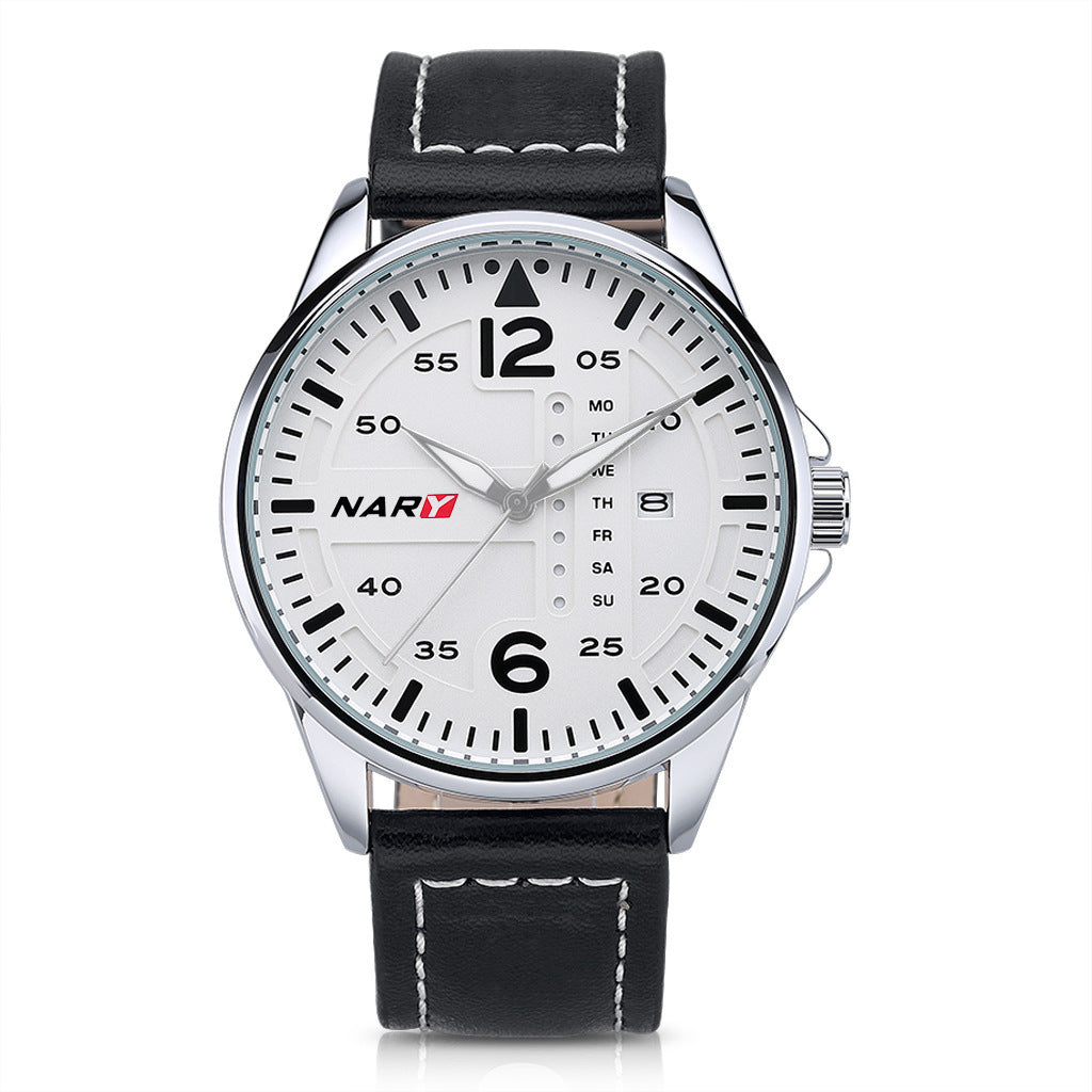Montre Quartz résistante à l'eau pour hommes