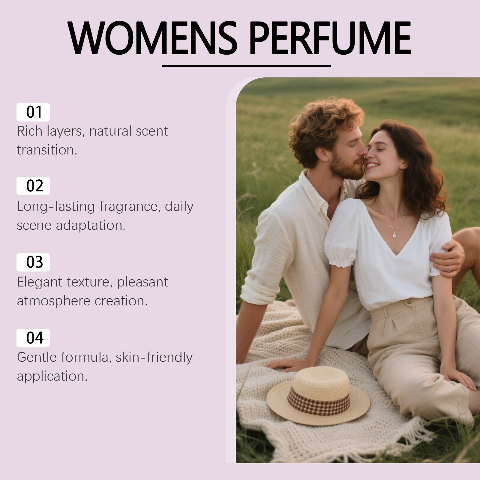 Un parfum floral et fruité pour les femmes