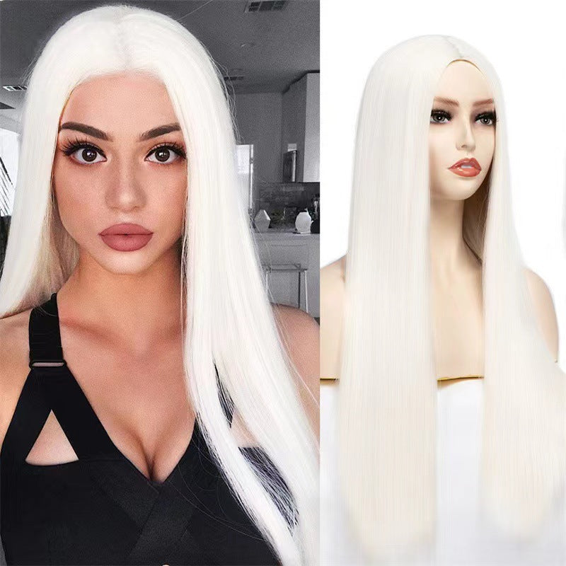 La dentelle tendance femme devant cheveux droits haute température