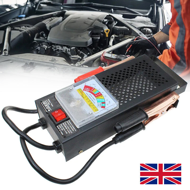 Testeur de charge de batterie de voiture 6V-12V 1 00Vérificateur de charge du système d'ampli Réparation automobile