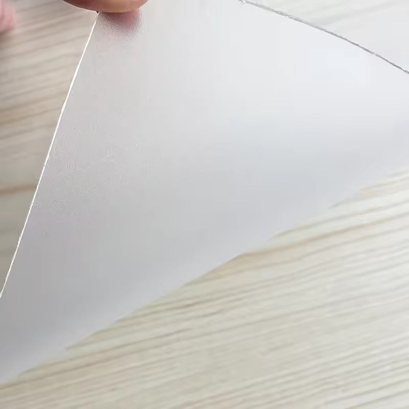 Tapis de sol en PVC givré -1.5mm Tapis de sol imperméable anti-rayures pour chiens pour chats