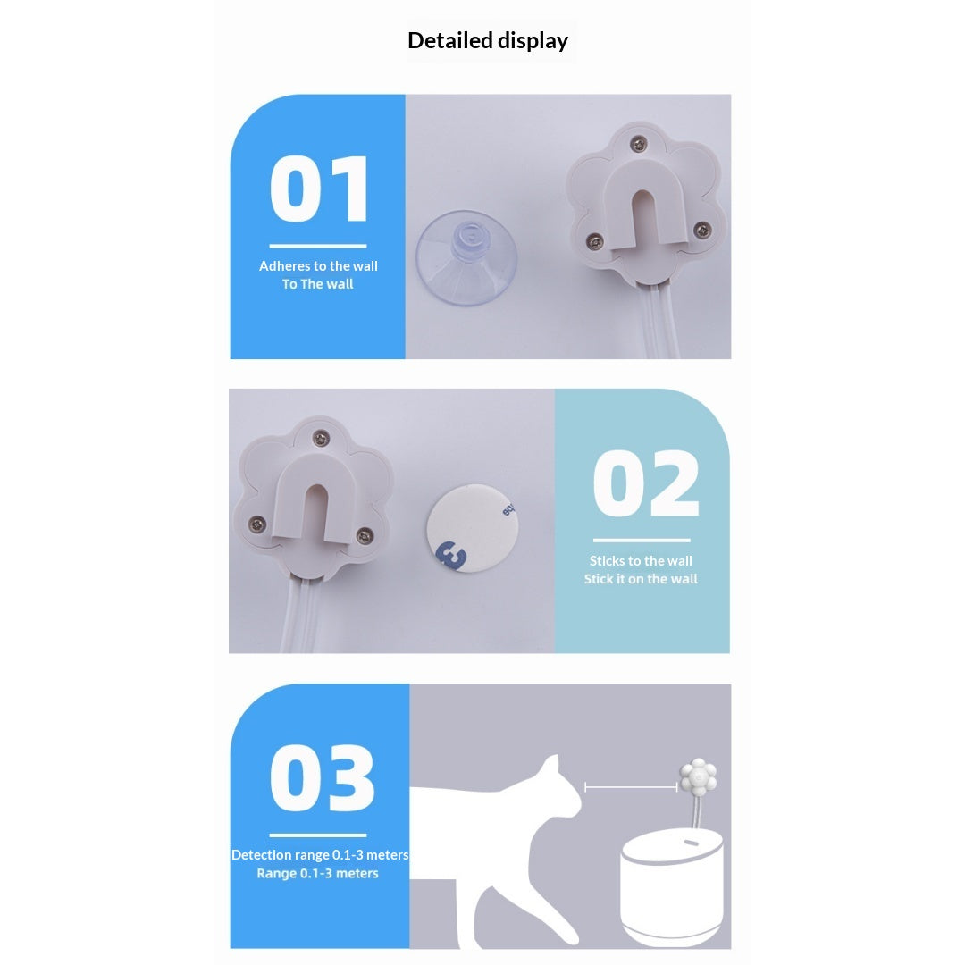 Accessoire de capteur intelligent pour la fontaine d'eau de chat